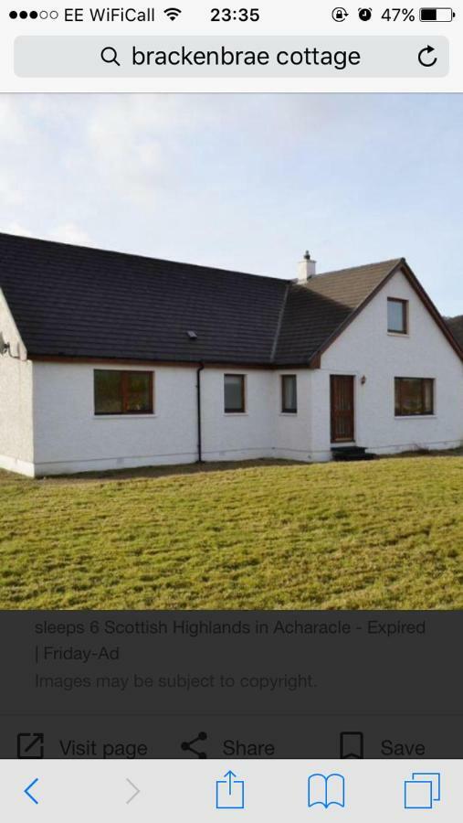 Brackenbrae Holiday Cottage Acharacle Extérieur photo